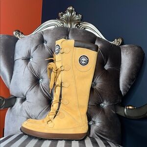 👑 Majestic Timberland 14-Inch Premium Wheat Tall Boots 👑